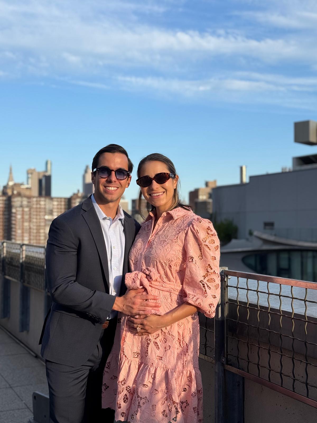 Tomas and Maria expecting their first baby